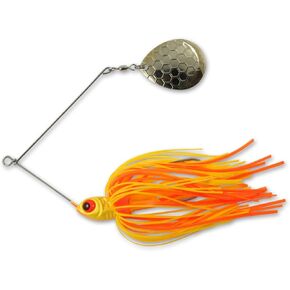 Northland Fishing Tackle Reed Runner Single Spin - Premium Spinner Baits for Freshwater - Assorted Lures for Bass, Pike, and Musky in 15 Colors & 3 Sizes