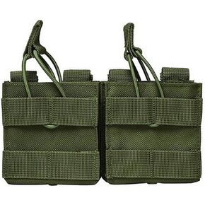 NC Star CV3082MP2977G AR10/M1A/FAL .308 Dual Magazine Pouch, Green