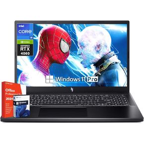 Acer Nitro 5 Gaming Laptop, 10th Gen Intel Core i5-10300H,NVIDIA GeForce GTX 1650 Ti, 15.6" Full HD IPS 144Hz Display, 8GB DDR4,256GB NVMe SSD,WiFi 6, DTS X Ultra,Backlit Keyboard,AN515-55-59KS