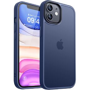 CANSHN Magnetic Compatible with iPhone 11 Case [Compatible with Magsafe] [Translucent Matte] Slim Thin Shockproof Protective Bumper Cover Phone Case Cover 6.1 Inch - Hot Pink