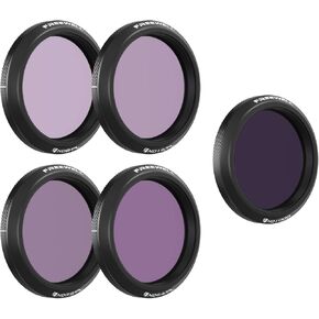Freewell ND8/PL, ND16/PL, ND32/PL, ND64/PL, ND1000 Filter Set Compatible with Osmo Action 5 Pro/Action 4/Action 3