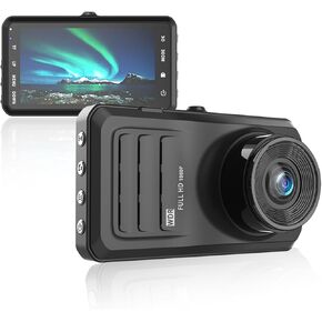 Car Dash Camera Recorder, Front Camera, Loop Recording, G Sensor, HD 170° Wide Angle Lens, 1080P,WDR,HDR,Free 32G Memory Card