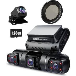 D90-4CH Dash Cam and Circular Polarizing Lens CPL Filter