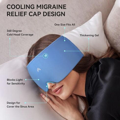 Mavogel Breathable Mesh Sleep Mask - Ultra-Soft Sleep Eye Mask for Men & Women, Full Light Blocking with Upgraded Nose Wire, Adjustable Strap, Lightweight for Travel, Naps, Night Shifts (Mist Green) in Saudi Arabia