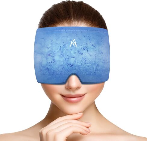 Mavogel Breathable Mesh Sleep Mask - Ultra-Soft Sleep Eye Mask for Men & Women, Full Light Blocking with Upgraded Nose Wire, Adjustable Strap, Lightweight for Travel, Naps, Night Shifts (Mist Green) in Saudi Arabia