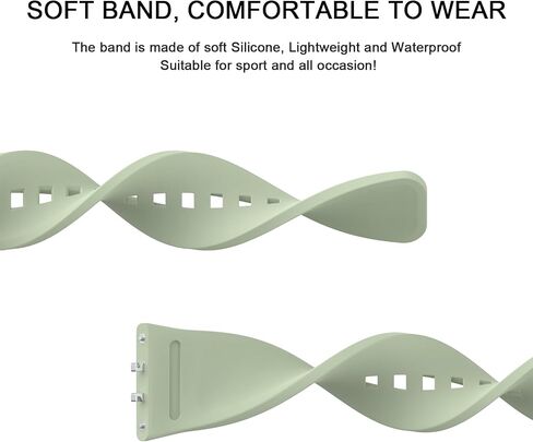 Mleliya Bands for Samsung Galaxy Fit 3 Bands for Women Men, 6-Pack Soft Silicone Sport Replacement Wristbands for Samsung Galaxy Fit 3 SM-R390 Smartwatch in Saudi Arabia
