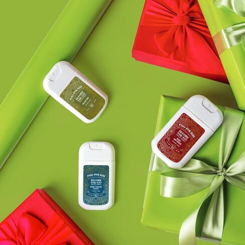 Poo-Pouri Before-You-Go Holiday Pocket Sprayer, Sugar Toasted Toots, 1 Fl Oz - Frosted Vanilla, Coconut and Mint in Kuwait