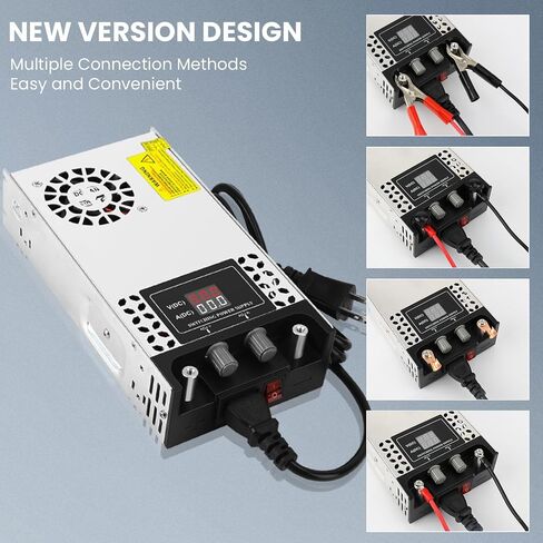 مزود الطاقة 0-48V قابل للتعديل 12.5A 600W ، 110V AC إلى DC 0-48V Buck Converter 0-12.5A 600W مزود الطاقة مع شاشة LCD الجهد القابل للتعديل الحالي 110V/220V AC إلى 48V DC in Kuwait