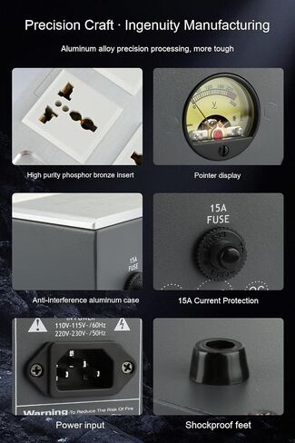 HiFi Power Filter Hi-end Power Conditioner AC Power Purifier with Surge Protector (PF10) in Kuwait