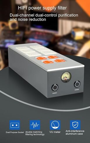 HiFi Power Filter Hi-end Power Conditioner AC Power Purifier with Surge Protector (PF10) in Kuwait