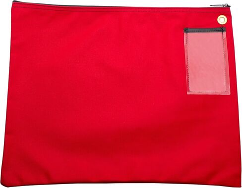 Interoffice Mailer Canvas Transit Sack Zipper Bag 18w x 14h Royal Blue in Saudi Arabia