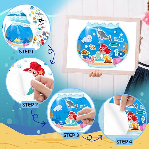 LINAYE 48PCS Make A Gingerbread House Stickers, Christmas Crafts for Kids Toddlers, Gingerbread House Craft Stickers, Christmas Activities Games for Kids Christmas Party Favors, 24 Finished Products in Kuwait