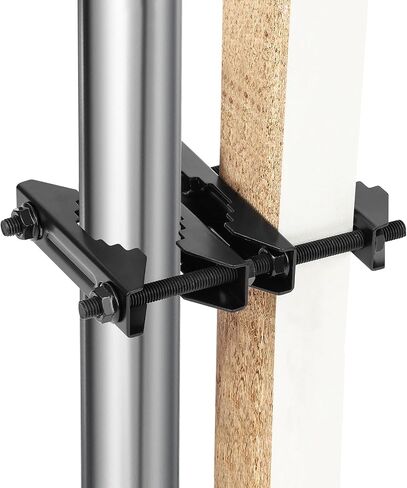 Antenna Mast Clamp 2 inch Pole to Pole Mounting Kits Heavy Duty Mast to Mast Bracket (4 Pack, S) in Saudi Arabia