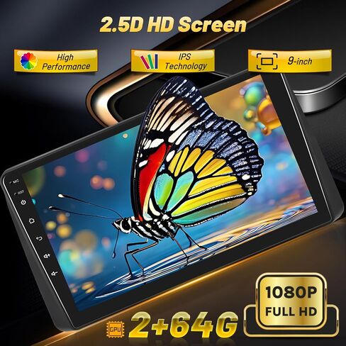4 + 64g Android Car Stereo لـ Toyota Rav4 2007-2011 ، راديو Carplay و Android Auto - 9 بوصات من شاشة اللمس مع 32EQ DSP ، WiFi ، FM RDS ، GPS ، رابط المرآة + AHD View View Camera in Kuwait