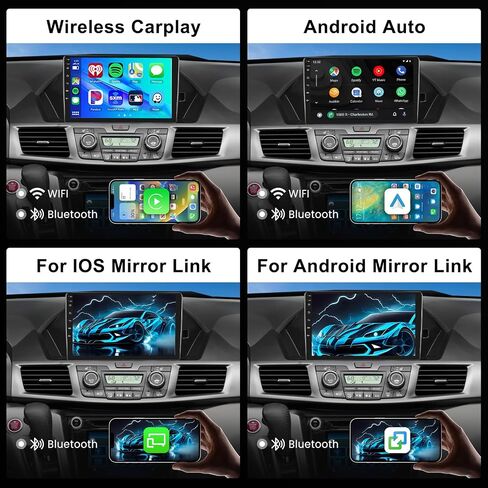 [2GB+64GB] Car Stereo for Honda Odyssey 2010-2017 Android Head Unit, Wireless Carplay Android Auto Mirror Link, 10.1 Inch Touch Screen Car Radio GPS,Bluetooth, WiFi, FM RDS Radio,BT/SWC/DSP in Saudi Arabia