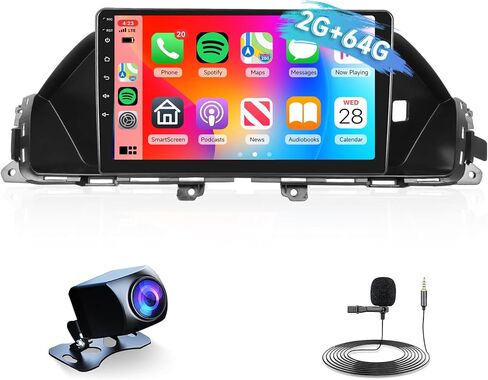 [2GB+64GB] Car Stereo for Honda Odyssey 2010-2017 Android Head Unit, Wireless Carplay Android Auto Mirror Link, 10.1 Inch Touch Screen Car Radio GPS,Bluetooth, WiFi, FM RDS Radio,BT/SWC/DSP in Saudi Arabia