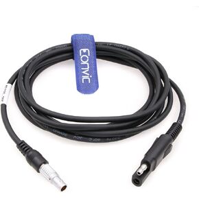 Eonvic 12V 0B 7Pin Male to SAE 2Pin Power Cable for Trimble R10 R10 R7 R8 GPS GNSS Receiver 5800 5700 4700 4800 SPS
