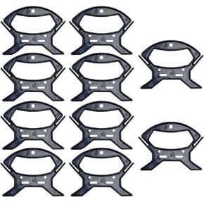 Paracord Winder Rope Cord Organizer: 10pcs Rope Winder Parachute Cord Keeper for Twine Fishing Line Prevents Tangles Knots Recoils Kinks S