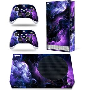 Skin Sticker Compatible with Xbox Series S Console, Full Cover Wrap Protector Decal for Wireless Controller
