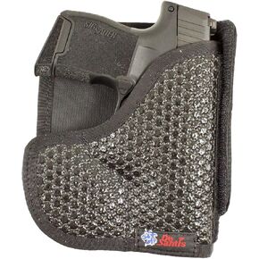 Desantis Superfly Pocket Holster - Conceal Carry, Pocket Gun Holster, Discreet Holster for Pistols, Gun Pocket Holster, Fits The SIG P365, P365 SAS, P365 w/Safety, P365 XL - Rubberized Fabric, Black