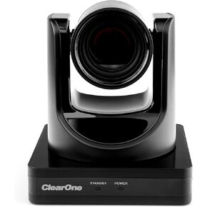ClearOne Unite 150 Professional-Grade HD USB PTZ Camera 1080p30 Video, 12x Optical Zoom, and Wide-Angle Video Capture with Advanced Noise Reduction.