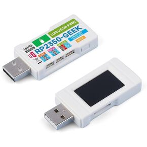 Waveshare RP2350 Geek Dev Board: جهاز كمبيوتر أحادي اللوحة مع متحكم RP2350 ، 1.14 بوصة LCD ، USB ، I2C ، TF Card Slot ، البرامج الثابتة مفتوحة المصدر