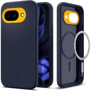 Spigen for Pixel 9a Case, Nano Pop MagFit (2025) [Compatible with Magsafe Accessories] - Blueberry Navy
