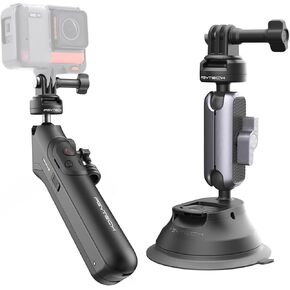 PGYTECH CapLock MantisPod Power for Insta360 + PGYTECH CapLock Suction Cup Mount