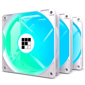 120mm PWM ARGB PC Case Fan (White, Forward 1 Pack)