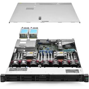 HP ProLiant DL360 G10 Server 2.20Ghz 28-Core 128GB 8X 3.84TB SAS SSD 12G P408i-p (Renewed)