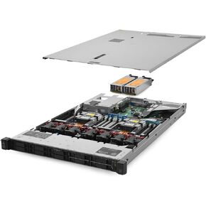 TechMikeNY Server 2.10Ghz 56-Core 320GB 8X 800GB SAS SSD 12G P408i-a ProLiant DL360 G10 (Renewed)