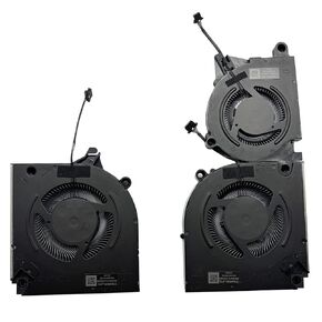 CPU GPU Cooling Fan Replacement for Dell Alienware M16 R1, M16 R1 AMD Laptop, 12V