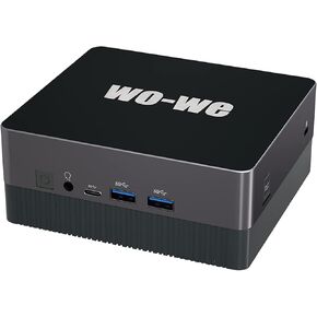 i5 Mini PC with Coffee Lake-U i5-8259U, 4C/8T, 8GB DDR4, 256GB M.2 SSD, Iris Plus Graphics 655 GPU Support 4K UHD Display, 4*USB 3.1 Gen 1, 2* HDMI 2.0, Wifi5