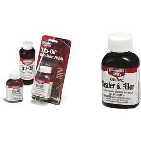 Birchwood Casey True-Oil Gun Stock Finish 8-Ounce Gun Stock Sealer & Filler for Wood, 3 OZ