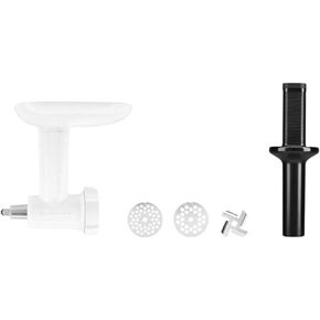 KitchenAid KSMFGA Food Grinder Attachment, One Size, White (Renewed)