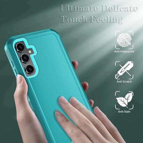 حالة هاتف Qinmay لـ Samsung Galaxy A36 5G مع حامي شاشة HD ، و Cover Cover Cover Cover Hights Huchproof و Dropproof For Galaxy A36 ، WineredPink in Kuwait