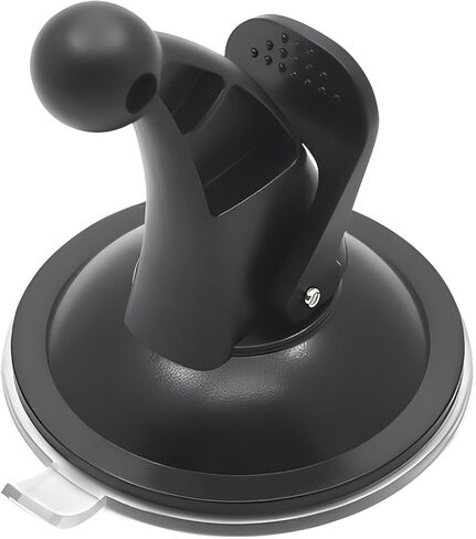 jose2015 17mm TPU Ball Mount Suction Cup, Windshield Suction Cup Mount GPS, GPS Mount for Nuvi Drive Dezl RV GPS Black in Saudi Arabia