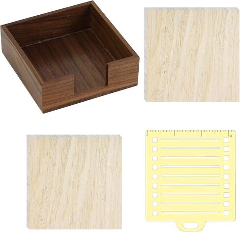 MultiBey Clear Acrylic Desktop Set Self-Stick Note Holders & Staple Removers Tool Memo Pad Holder Dispenser Office School Supplies (Gold) in Saudi Arabia