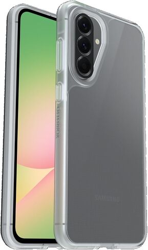 OtterBox Samsung Galaxy A36 5G React Series Case - Black, Ultra-Thin, Pocket-Friendly, Raised Edges Protect Camera & Screen, Wireless Charging Compatible in Saudi Arabia