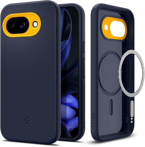 Spigen for Pixel 9A Case ، Nano Pop Magfit (2025) [متوافق مع ملحقات Magsafe] - Blueberry Navy in Saudi Arabia