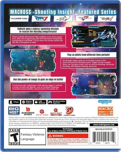 Macross-Shooting Insight for Playstation 5 in Saudi Arabia