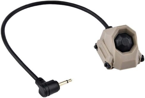 Tactical Modular Button Remote Activation Pressure Switch for SF M300 M600 PEQ15/L3 Series Weapon Light and Tactical Flashlight,for 20mm Picatinny Rail (Crane Laser Plug Tan) in Saudi Arabia