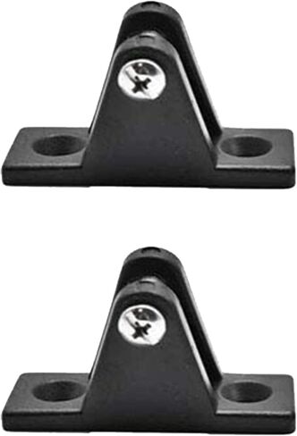 MARINE CITY Bimini Lightweight Durable Boat Nylon Jaw Slide Fittings Set, Black Round 3/4 Inches Tube Hardware Accessories for Boats – Yachts – Ships – RVs (Pack of 2) in Saudi Arabia