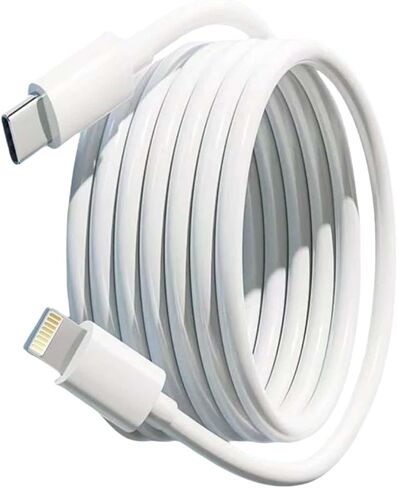 USB C to Lightning Cable MFi Certified 1Pack 10ft 27W PD Fast Charge 480Mbps Data Sync Compatible with iPad/iPhone 14/13/12/11 Pro/Max/Xr/Xs and More in Kuwait