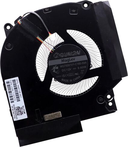 Deal4GO 80W 12v CPU & GPU Graphics Cooling Fan N44738-001 Replacement for HP Victus 16-R 16-S 16-WD 16-XD 16-AE 16-R0073CL 16-WD0013DX in Saudi Arabia
