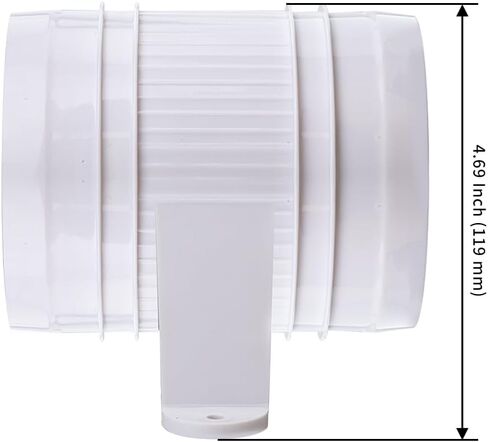 Marine HIGH Performance ABS Black Turbo in LINE Bilge Blower 4" Diameter 12V in Saudi Arabia