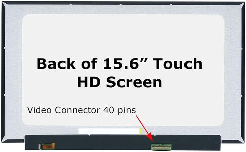 Screenarama استبدال الشاشة الجديدة لـ HP 15-DY1023DX 7WR60UA ، HD 1366x768 ، Oncell Touch ، شاشة LCD LED مع أدوات in Kuwait
