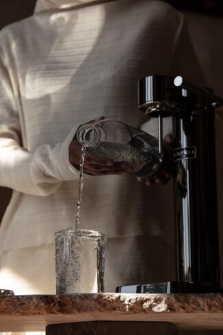 Aarke Carbonator 3 - Sparkling Water Maker & CO2 Cylinder, Stainless Steel | CO2 Cylinder Included, Stainless Steel, Cordless Soda Maker for Home, Carbonated Water Machine, BPA-free PET Bottle Included in Kuwait