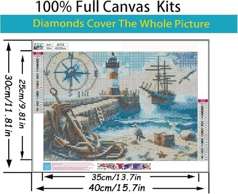 BYGFHLYW Diamond Art Painting Kits for Adults, Gnome Drinks Coffee 5D Diamond Painting Dots Art Kits for Adults Beginner, DIY Full Round Gem Crystal Art Paint by Diamond, Home Wall Decor 14x 14 in in Kuwait