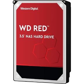 WD Red 2TB NAS Hard Disk Drive - 5400 RPM Class SATA 6 Gb/s 64MB Cache 3.5 Inch - WD20EFRX (Renewed)